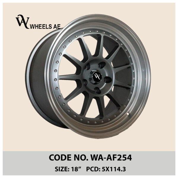 18 Inch Aftermarket Wheel WA-AF254 for Mustang, GTR, Charger & More