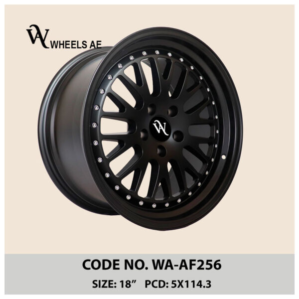 Aftermarket Wheel WA-AF256 – Full mesh-style 18-inch forged alloy wheel with deep