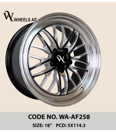 Aftermarket Wheel WA-AF258 – Mesh-style 18-inch alloy rim