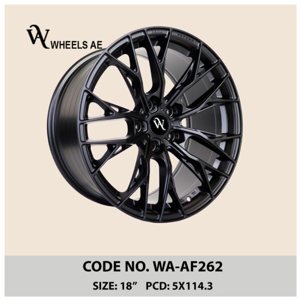Aftermarket Wheel WA-AF262 – 18 Inch Multi-Spoke Alloy for Mustang, GTR & More