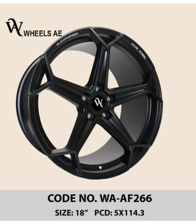 Aftermarket Wheel WA-AF266 – Deep Concave 5-Spoke Rim for Mustang, Lexus, Accord & More