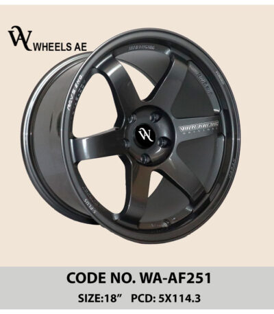aftermarket wheel wa-af251|18 inch forged wheel – 5-spoke design for muscle & performance cars