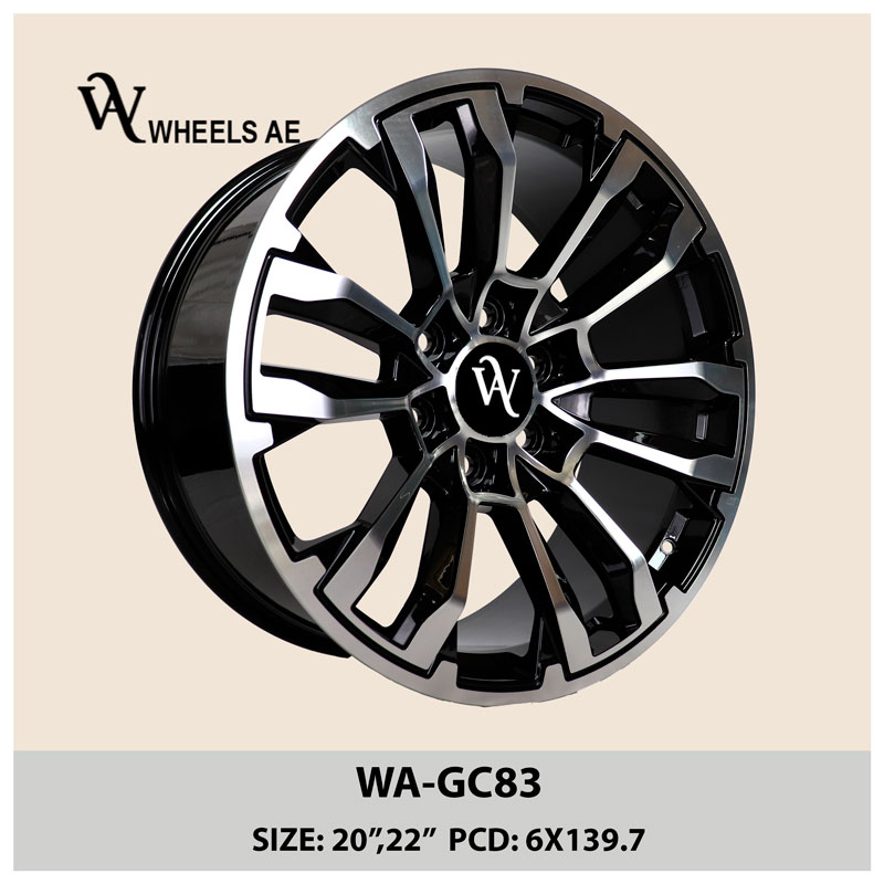 GMC 20 Inch Black Wheel WA-GC82