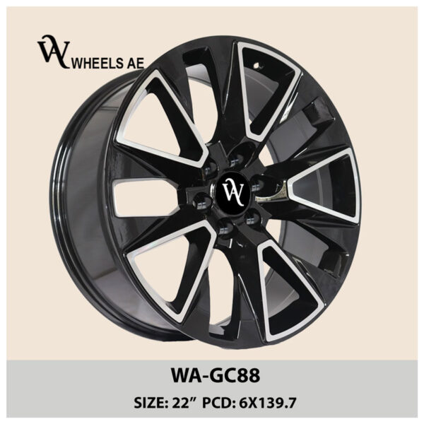 Chevrolet Machined Face 22 Inch Wheel GC88