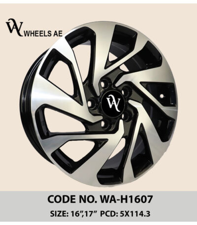 Honda Wheel WA-H1607 – 16 Inch Split-Spoke Alloy Rim for Civic, Accord, and CR-V
