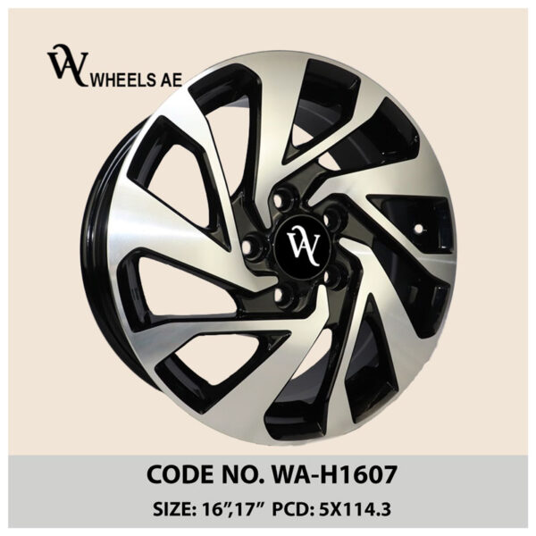 Honda Wheel WA-H1607 – 16 Inch Split-Spoke Alloy Rim for Civic, Accord, and CR-V