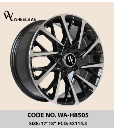 Hyundai Wheel WA-H8505 – 17 & 18 Inch Multi-Spoke Alloy Rims for Kia, Mazda, and Mo