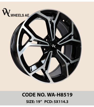 Kia Hyundai Wheel WA-H8519 – 19 Inch Sporty Alloy Rim for Sedans & SUVs