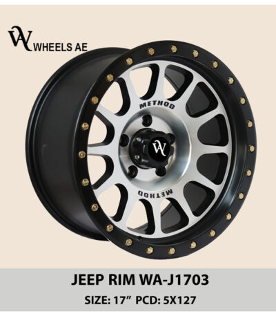 Method Style 17 Inch Off-Road Wheel for Jeep and Dodge WA-J1703