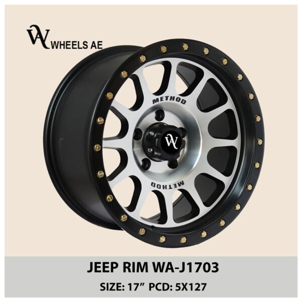 Method Style 17 Inch Off-Road Wheel for Jeep and Dodge WA-J1703