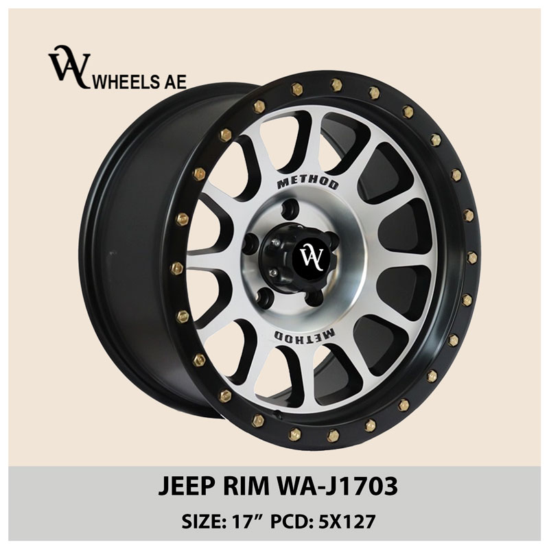 Method Style 17 Inch Off-Road Wheel for Jeep and Dodge WA-J1703
