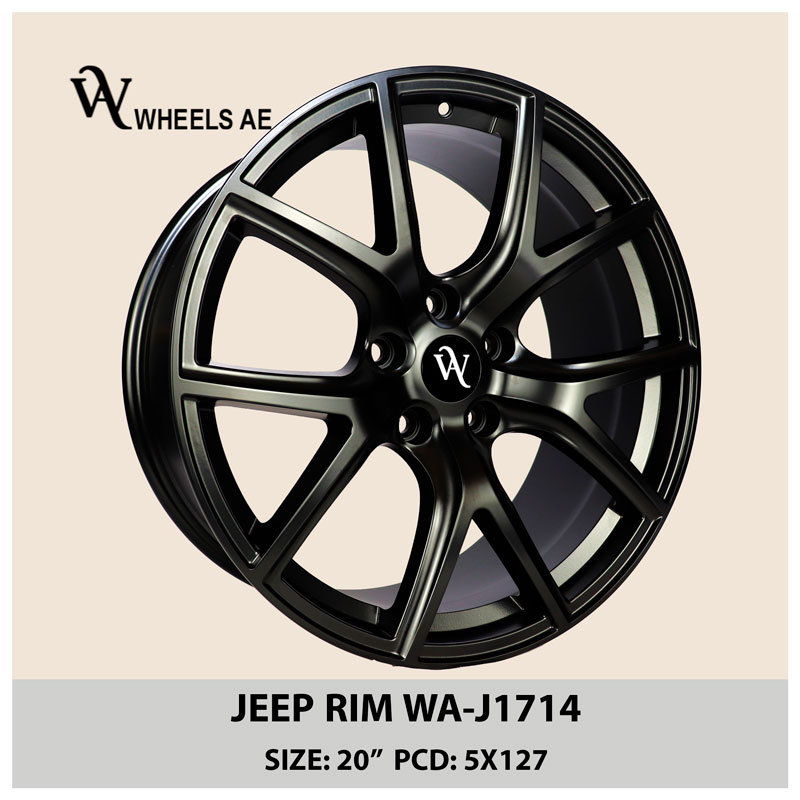 Matte Black Jeep 20 Inch Wheel WA-J1714