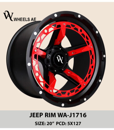 Red Black 20 Inch Offroad Wheel WA-J1716