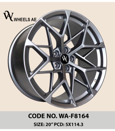 Mustang Wheels WA-F8164 – 20 Inch Gloss Black