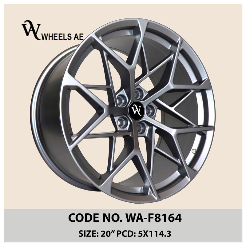 Mustang Wheels WA-F8164 – 20 Inch Gloss Black