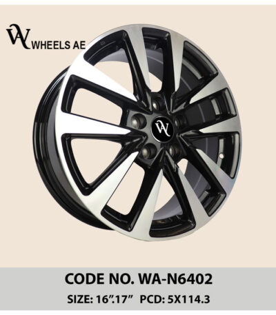 Nissan Wheel WA-N6402 – 16 & 17 Inch Elegant Alloy Rim for Altima, Sentra, and More