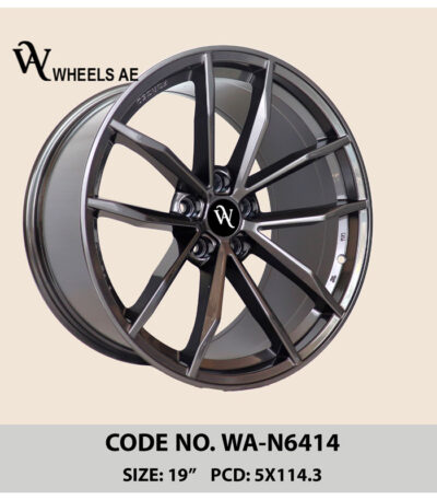 Nissan WA-H6414 19-Inch Deep Concave Wheel – Gloss Black Performance Alloy for Z-Series