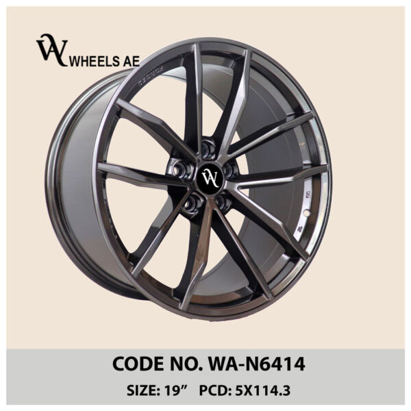Nissan WA-H6414 19-Inch Deep Concave Wheel – Gloss Black Performance Alloy for Z-Series