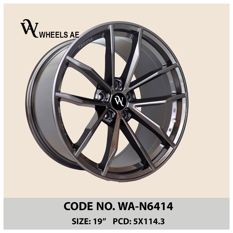 Nissan WA-H6414 19-Inch Deep Concave Wheel – Gloss Black Performance Alloy for Z-Series