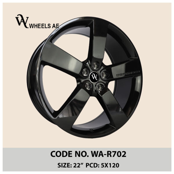 Land Rover WA-R702 Deep Concave 22-Inch Wheel – Off-Road-Ready 5-Spoke Alloy for Defender