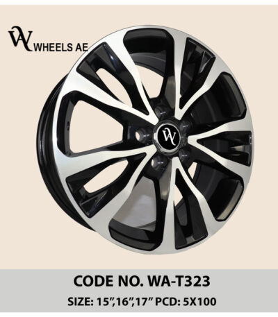 Toyota Corolla Wheel WA-T323 – 15, 16, 17 Inch V-Cut Multi-Spoke Alloy Rim