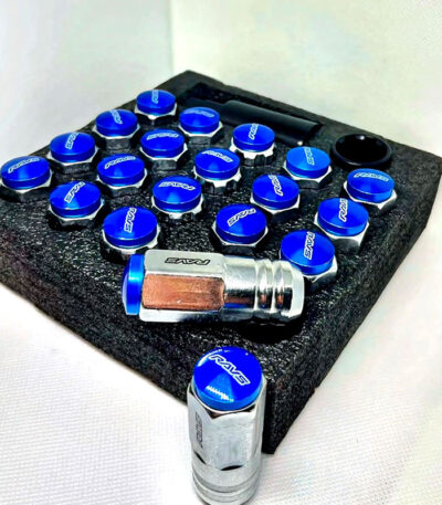 lug nuts M12x1.5 M12x1.25 colored for alloy wheels