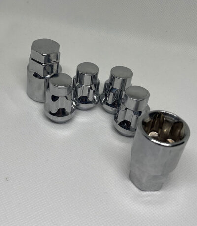 wheel lock key set for alloy wheels