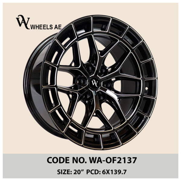 Off Road Wheel WA-OF2137 – 20 Inch 6x139.7 Fitment for Patrol, Land Cruiser, FJ Cruiser, Lexus GX & More