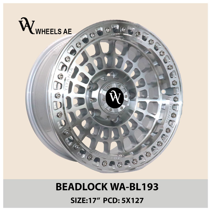 Beadlock Off-Road Wheel WA-BL193 – 17” 5x127 for Jeep Wrangler & Gladiator