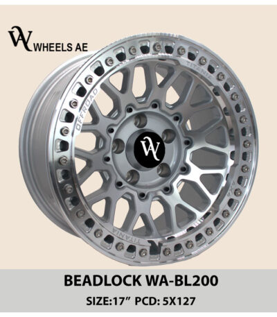 Beadlock Off-Road Wheel WA-BL200 – 17” 5x127 for Jeep Wrangler, Gladiator & Cherokee