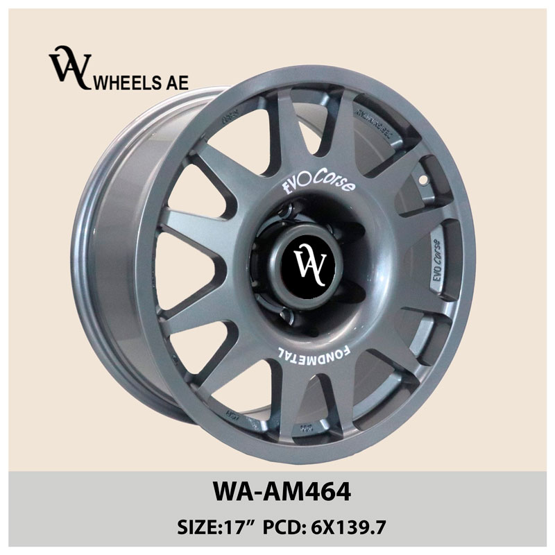 Off-Road Wheel WA-AM464 Off-Road Wheel WA-AM464 – 17” 6x139.7 Alloy Rim for Patrol, Land Cruiser, Prado, GMC & More
