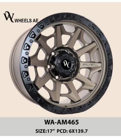 Off-Road Wheel WA-AM465 – 17” 6x139.7 Matte Alloy Rim for Patrol, Prado, Land Cruiser