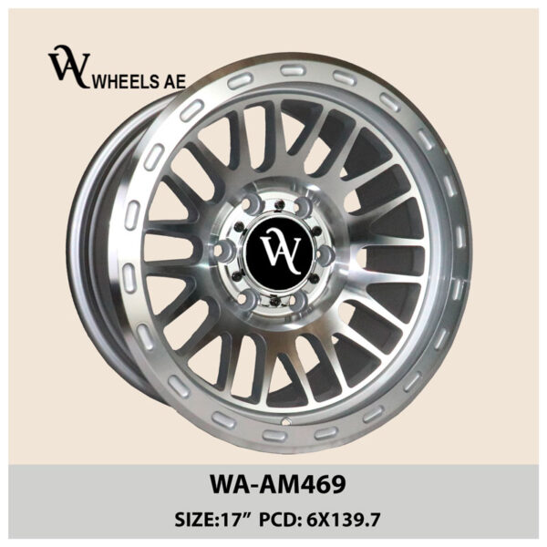 Off-road Wheel WA-AM469 – 17 Inch with 6x139.7 PCD for SUVs & Pickups