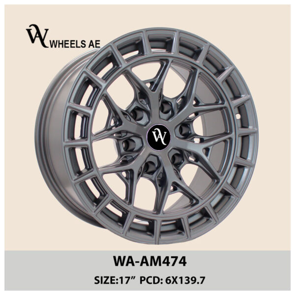 Off-Road Wheel WA-AM474 – 17x8.5 Alloy for SUVs & Pickups