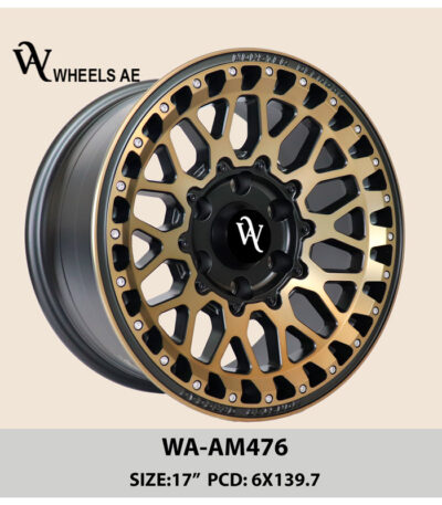 Beadlock Off-Road Wheel WA-AM476 – 17x8.5 | 6x139.7 PCD | A356 Aluminum