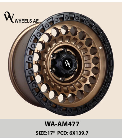 off-road wheel WA-AM477 17x9 6x139.7 bronze beadlock design