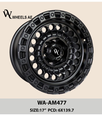 Off-road Wheel WA-AM477 | 17x9 6x139.7 Zero Offset Beadlock Style for SUV & 4x4