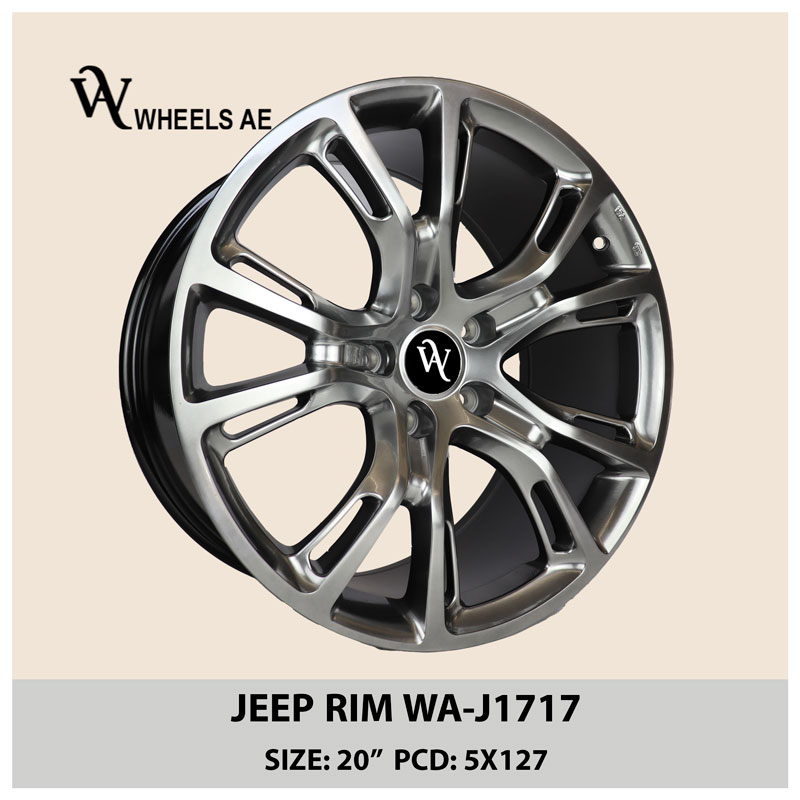 Jeep Wheel WA-J1717 – 20” Alloy Wheels for Jeep Wrangler & Gladiator Jeep Wheel WA-J1717 – 20” Alloy Wheels for Jeep Wrangler & Gladiator