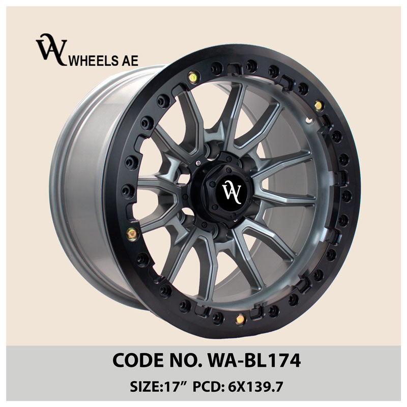Beadlock Off-Road Wheel WA-BL174 – 17” | 6x139.7 PCD | Fits Patrol, Land Cruiser, Pajero & More