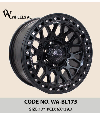 Beadlock Off-Road Wheel WA-BL175 – 17” | 6x139.7 PCD | Fits Patrol, Land Cruiser, Pajero & More