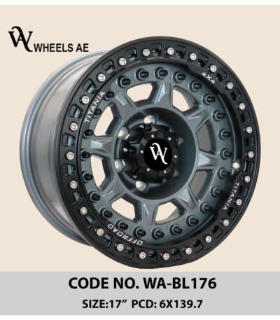 Beadlock Off-Road Wheel WA-BL176 – 17” | 6x139.7 PCD | Fits Patrol, Land Cruiser, Pajero & More