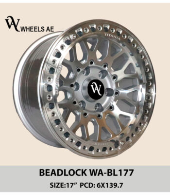 Beadlock Off-Road Wheel WA-BL177 – 17” | 6x139.7 PCD | Fits Patrol, Land Cruiser, Pajero & More