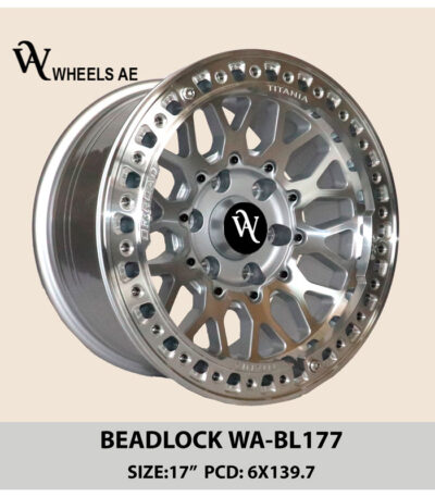 Beadlock Off-Road Wheel WA-BL177 – 17” | 6x139.7 PCD | Fits Patrol, Land Cruiser, Pajero & More