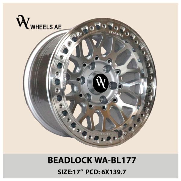 Beadlock Off-Road Wheel WA-BL177 – 17” | 6x139.7 PCD | Fits Patrol, Land Cruiser, Pajero & More