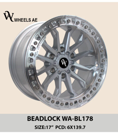 Beadlock Off-Road Wheel WA-BL178 – 17” | 6x139.7 PCD | Fits Patrol, Land Cruiser, Pajero & More