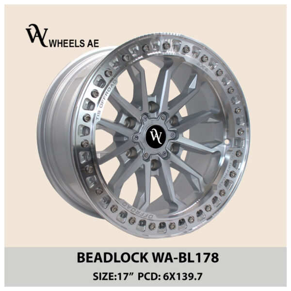 Beadlock Off-Road Wheel WA-BL178 – 17” | 6x139.7 PCD | Fits Patrol, Land Cruiser, Pajero & More