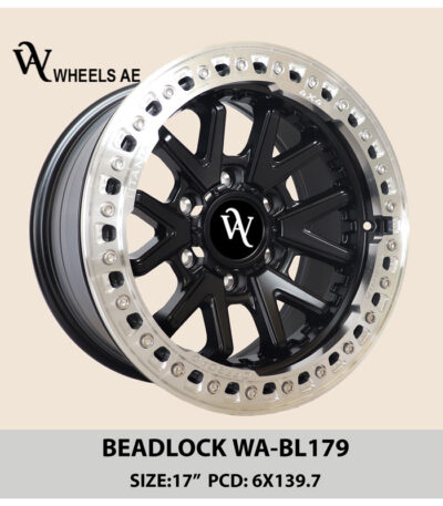Beadlock Off-Road Wheel WA-BL179 – 17” | 6x139.7 PCD | Fits Patrol, Land Cruiser, Pajero, FJ & More