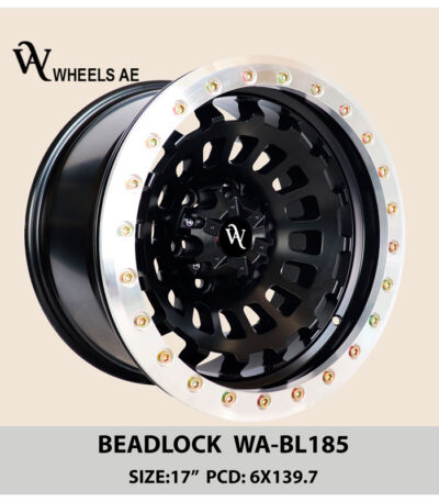 Beadlock Off-Road Wheel WA-BL185 – 17” Alloy Rim for 6x139.7 SUV & 4x4