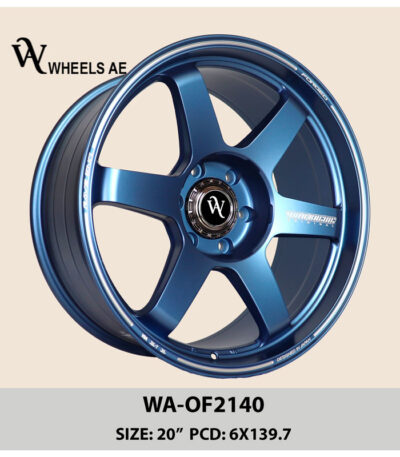 Off-Road Wheel WA-OF2140 Matt Blue – 20” 6x139.7 Rim for Patrol, Land Cruiser, FJ