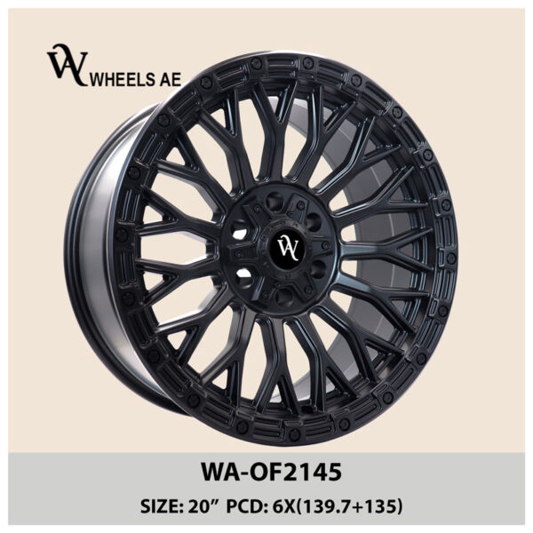 Off-Road Wheel WA-OF2145 for Trucks and SUVs – Dual PCD 6x139.7 / 6x135 |